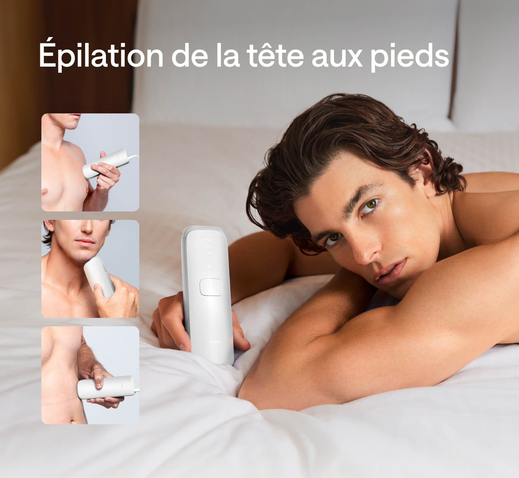 Soldes Ulike Air 3 Épilateur à lumière pulsée à domicile