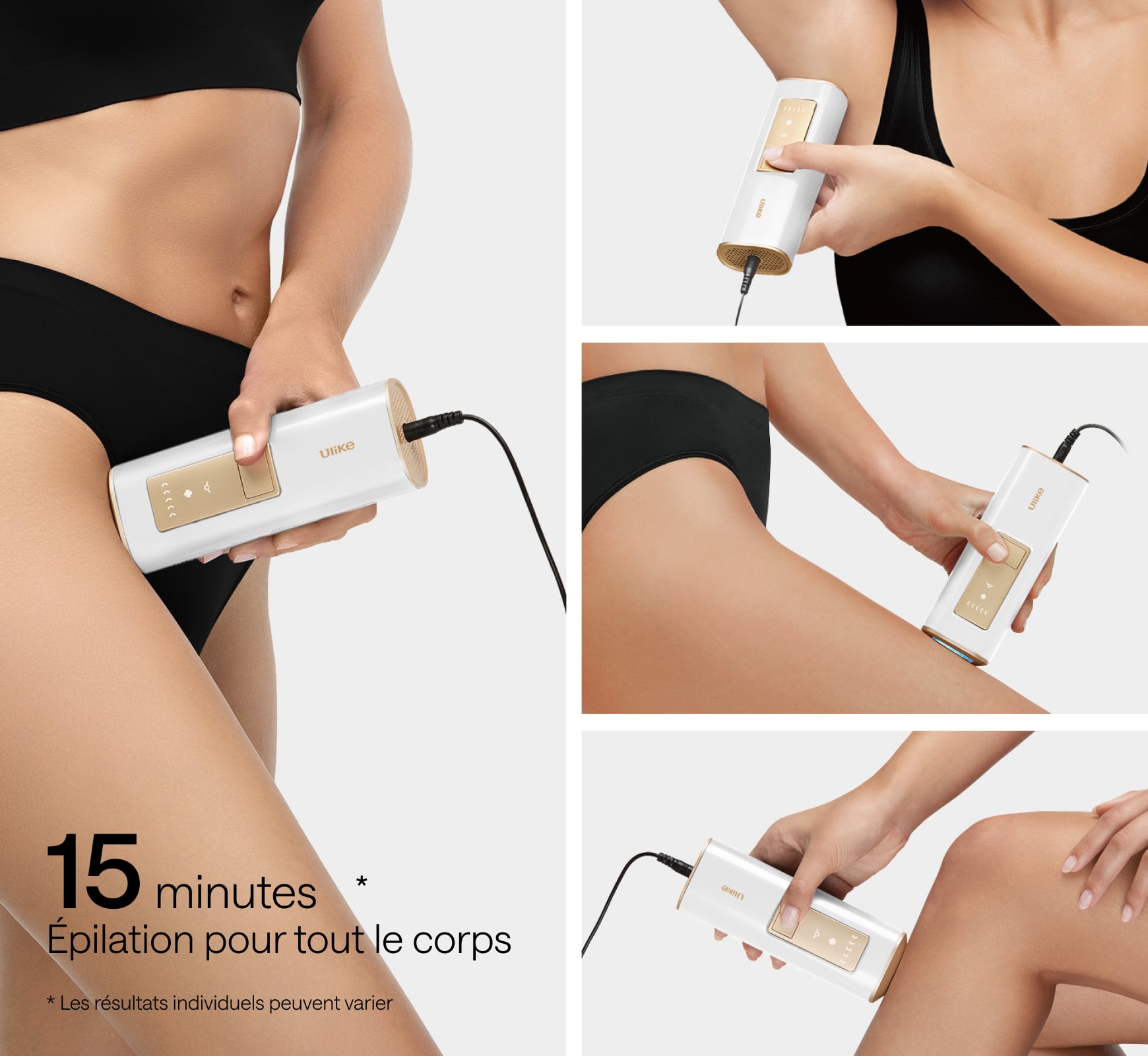 Ulike Air 2 Épilateur à lumière pulsée à domicile