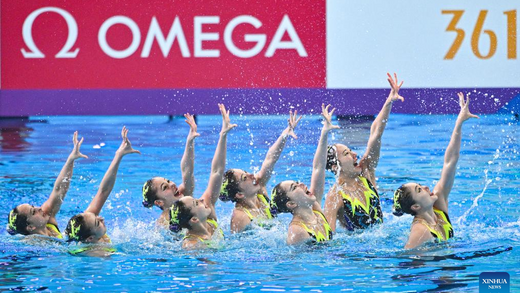 Natation artistique Olympique aux JO de Paris 2024