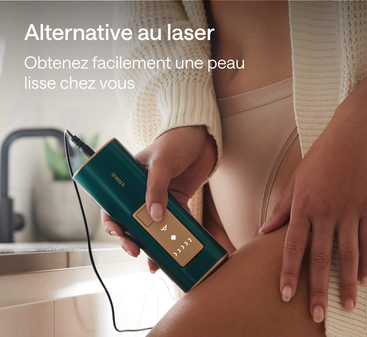 Ulike Air 2 Épilateur IPL-alternative-laser-peau-lisse-maison